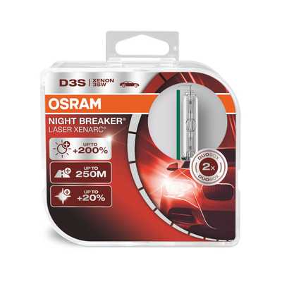 Xenon-lampa Osram XENARC® NIGHT BREAKER® LASER – Alfa Romeo GIULIA