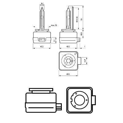 Xenon-lampa Philips LongerLife – Alfa Romeo BRERA